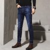 Slim fit Straight Jeans Fashion Classic Men Jeans Long Pants For Male