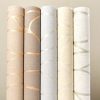 10M roll non-woven wallpaper thick 3d living room wallpaper bedroom dining room home decoration modern minimalist striped paper