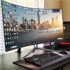 144hz 27 Inch 4K Curved Gaming Monitor  For Pc Game Competition 4K 144hz 27