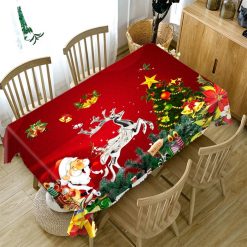 Home Decoration 3d Tablecloth Red Santa Claus Pattern Thicken Cotton Rectangular & Round Christmas Table Cloth for Wedding Party Home Garden & Appliance cb5feb1b7314637725a2e7: STYLE A|STYLE B|STYLE C|STYLE D|STYLE E|STYLE F|STYLE G|Style H|Style I|Style J