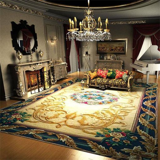 Handmade Wool Carpets For Living Room Luxury Decoration Bedroom Carpet Thick Study Room Floor Mat Sofa Coffee Table Rug Europe Home Garden & Appliance cb5feb1b7314637725a2e7: 1