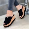 Wedge Slippers Women Shoes Summer Peep Toe Sandals Fashion Platform Slippers Outdoor Casual Flip Flops Sandalias De Mujer