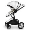 Luxury Baby Stroller Portable High Landscape Luxury Stroller Leather Stroller Travel Pram