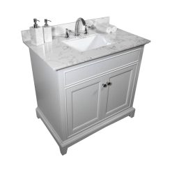 31inch Bathroom Vanity Top Stone New Style Tops With Rectangle Undermount Ceramic Sink And Back Splash For Bathrom Cabinet Home Garden & Appliance cb5feb1b7314637725a2e7: FX02408WT