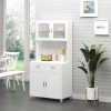Kitchen Cupboard Buffet Dining Cupboard with Adjustable Inner Shelves