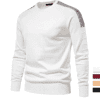 Drop Sleeve Sweater Men Casual O-neck Slim Fit Pullovers Men's Sweaters